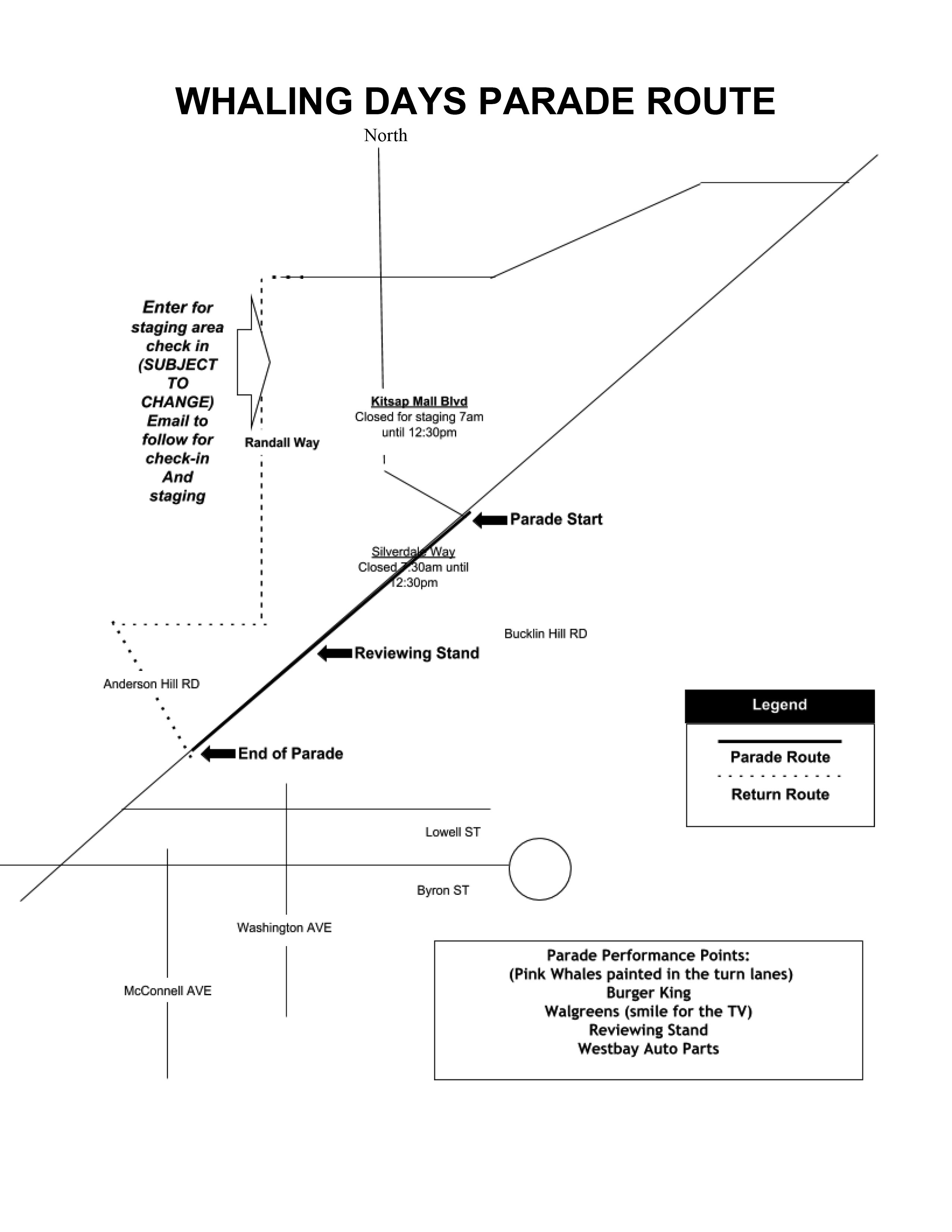 Driving Directions • Whaling Days Helping Our Community